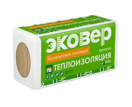 Минеральная вата Эковер Кровля Низ 100 кг/м3 1000х600х100 мм х 4 шт (0,24 м3/упак; 2,4 м2/упак), упак